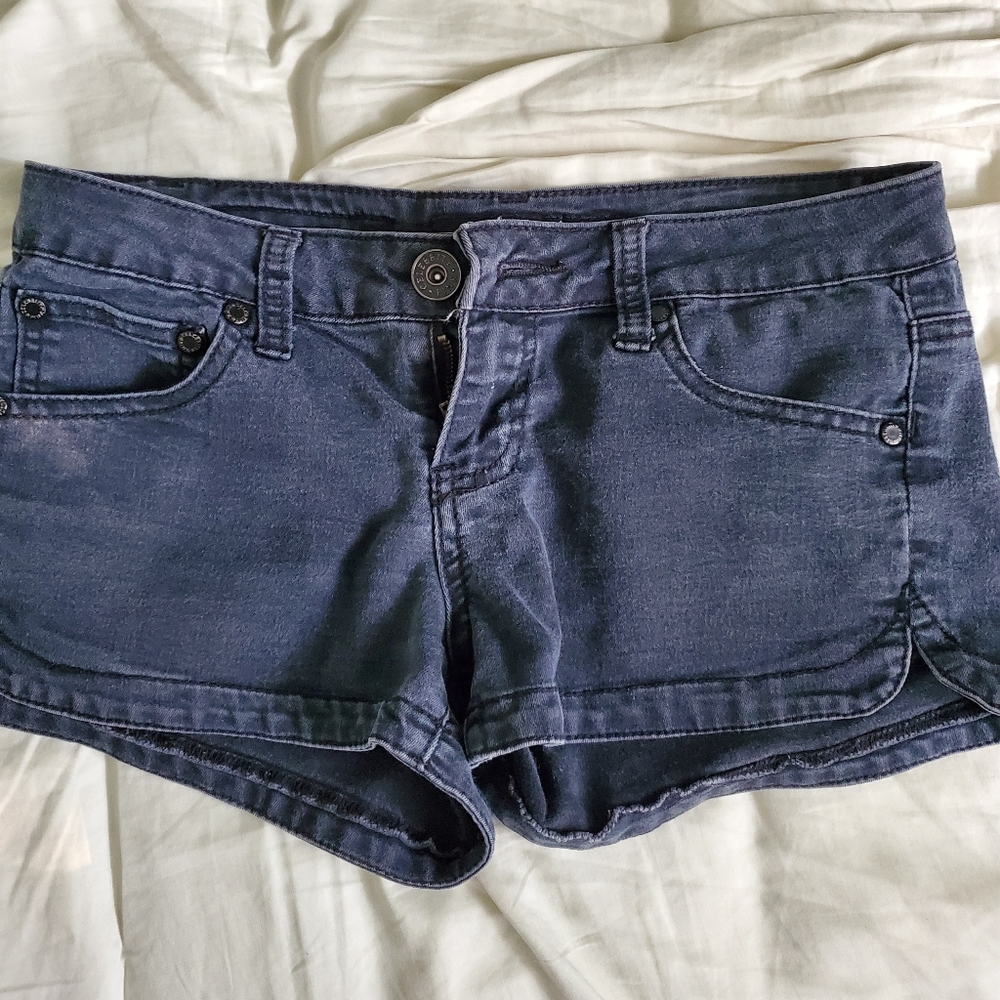Celebrity Pink Denim Black Shorts size 3